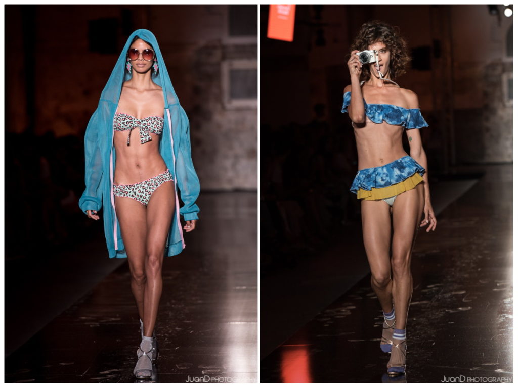 Desfile de la colección de bikinis y bañadores de Como un pez en el agua