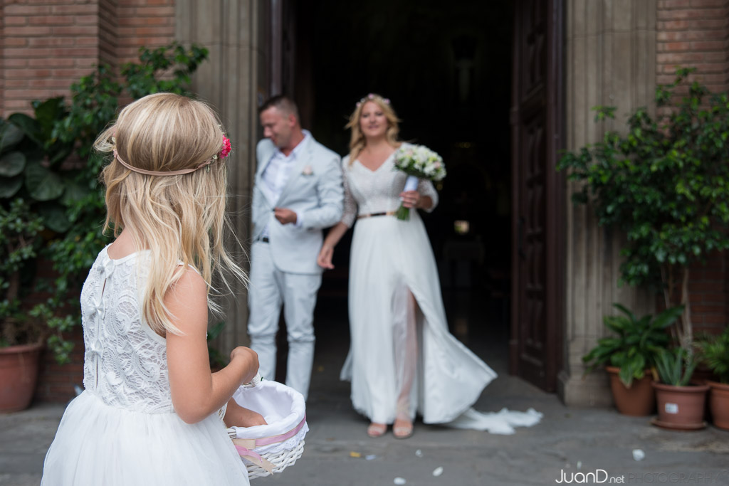 Reportaje fotográfico de la boda de Joanna & Rafal en Barcelona