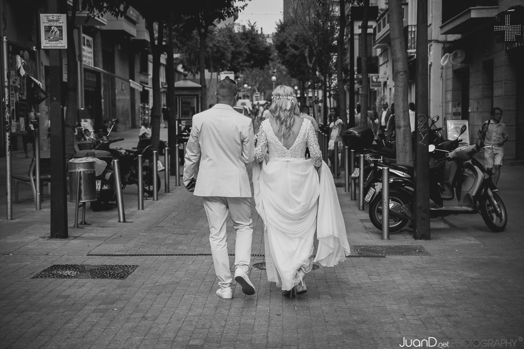 Reportaje fotográfico de la boda de Joanna & Rafal en Barcelona