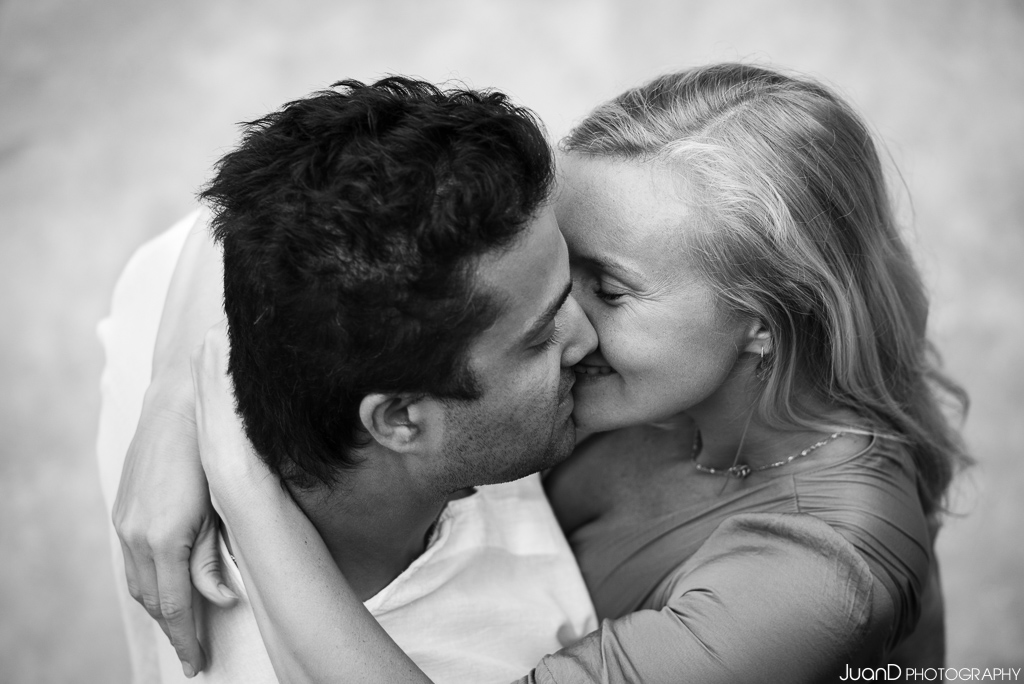 Sesión en pareja en Barcelona - Parc del Laberint